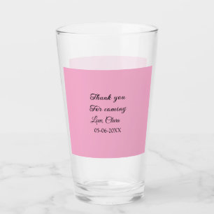 bedankt voor het komen voeg naam tekstbericht toe  glas