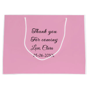 bedankt voor het komen voeg naam tekstbericht toe  groot cadeauzakje