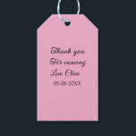 bedankt voor het komen voeg naam toe tekstbericht  cadeaulabel<br><div class="desc">Ontwerp</div>