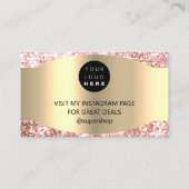 Bedankt voor het kopen van de Code Logo Jewelr van Visitekaartje (Achterkant)