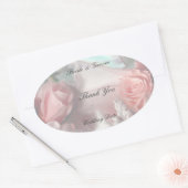 Bedankt voor het Label voor de bruiloft (Envelop)