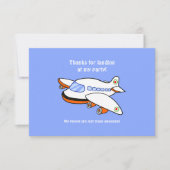 Bedankt voor het landen in het vliegtuig van mijn  (Voorkant)