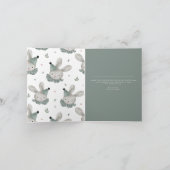 Bedankt voor het Langskomen Kaart (Binnen)