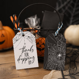 Bedankt voor het langskomen met Halloween Cadeaulabel