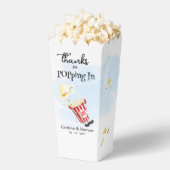 Bedankt voor het langskomen Popcorn Bedankdoosjes (Popped)
