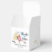 Bedankt voor het langskomen Popcorn Bedankdoosjes (Geopend)