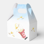 Bedankt voor het langskomen Popcorn Trouwfeest Bedankdoosjes (Achterkant)