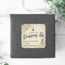 Bedankt voor het laten vallen door halloween party