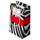 Bedankt voor het lingeriefeest klein cadeauzakje (Achterkant Gekanteld)