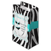 Bedankt voor het lingeriefeest klein cadeauzakje (Voorkant Gekanteld)