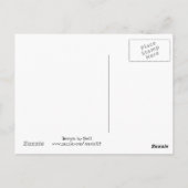 Bedankt voor het logeren briefkaart (Achterkant)