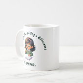 Bedankt voor het maken van een verschil leraar's M Koffiemok (Voorkant links)