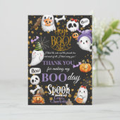 Bedankt voor het maken van mijn 1e Boo-day Spookta (Staand voorkant)