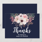 Bedankt voor het maken van mijn identiteitskaart | (Voorkant / Achterkant)