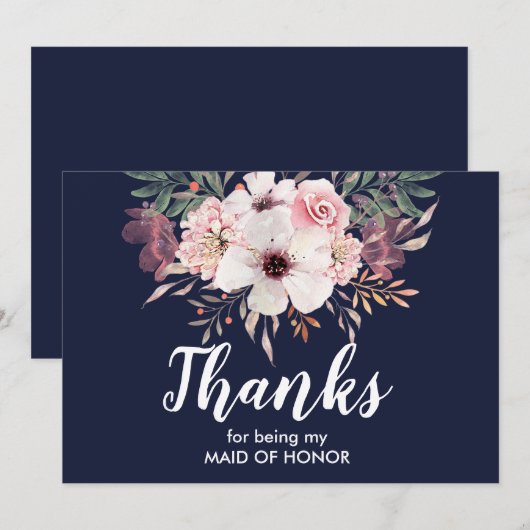 Bedankt voor het maken van mijn identiteitskaart | (Voorkant / Achterkant)