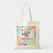 Bedankt voor het maken van school SMore leraar zoa Tote Bag (Achterkant)
