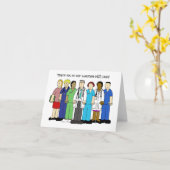 Bedankt voor het medisch personeel van HSE Kaart (Gele Bloem)