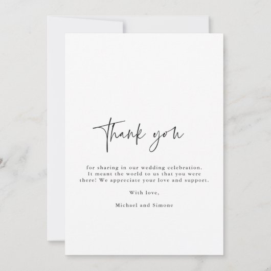 Bedankt voor het moderne fotohuwelijk (Achterkant)