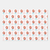 Bedankt voor het ompakken van papierbladen inpakpapier vel (Voorkant)