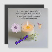 Bedankt voor het ophelderen van mijn dag (Voorkant / Achterkant)