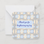 Bedankt voor het ophelderen van mijn dag notitiekaartje (Voorkant)