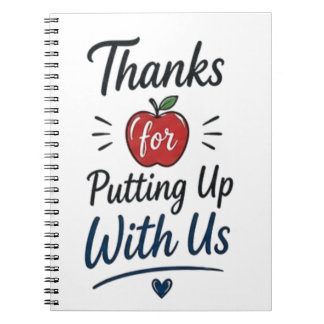 Bedankt voor het Opletten Notitieboek