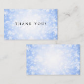 Bedankt voor het plaatsen van Blue Winter Wonderla Informatiekaartje (Voorkant / Achterkant)