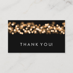 Bedankt voor het plaatsen van Gold Hollywood Glam Informatiekaartje