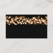 Bedankt voor het plaatsen van Gold Hollywood Glam Informatiekaartje (Achterkant)