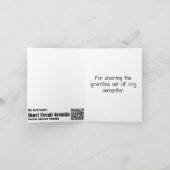 Bedankt voor het repareren van mijn computer (Grem (Binnen)