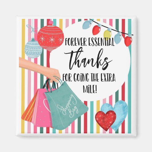 bedankt voor het rijden met bedankt voor extra-mij magneet (Voorkant)