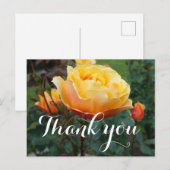 Bedankt voor het Roos #2 Briefkaart (Voorkant / Achterkant)