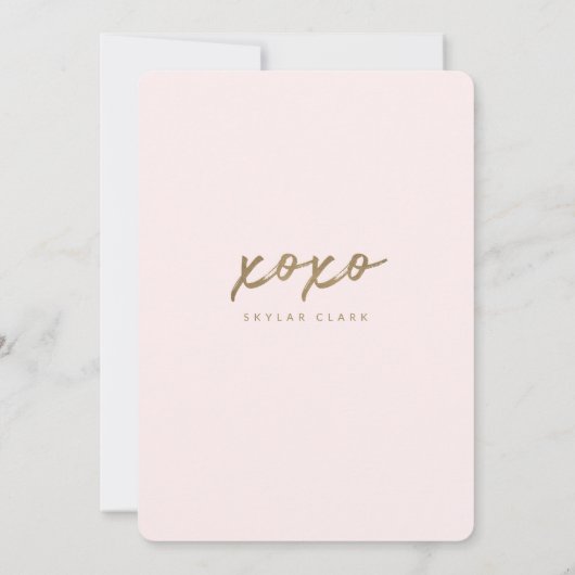 Bedankt voor het roze zijn van mijn Bridesmaid Typ (Achterkant)