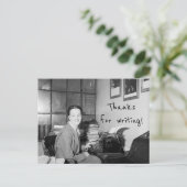 Bedankt voor het schrijven van Briefkaart (Staand voorkant)