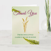 Bedankt voor het steunen van mijn kleine woning (Voorkant)