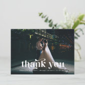 Bedankt voor het teksthuwelijk (Staand voorkant)