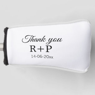 Bedankt voor het toevoegen van de tekst met de beg golfheadcover