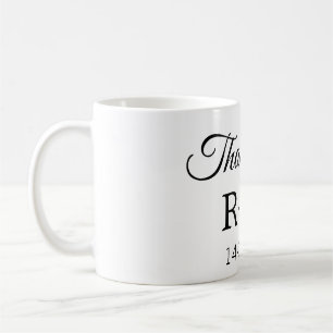 Bedankt voor het toevoegen van de tekst met de beg koffiemok