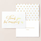 Bedankt voor het trouwen met ons trouwambtenaar Da Folie Kaarten (Display)