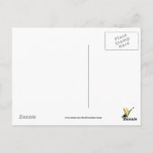 Bedankt voor het uitnodigen van ons briefkaart (Achterkant)