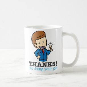 Bedankt voor het uitvoeren van uw Mok