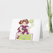 Bedankt voor het varen met ons Wenskaart (Achterkant)