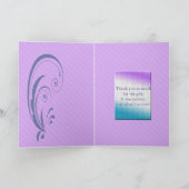 Bedankt voor het verjaardagscadeau (Binnen)