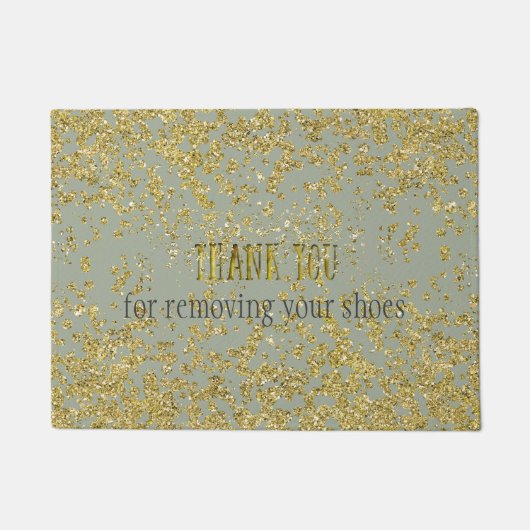 Bedankt voor het verwijderen van je schoenenmat deurmat (Voorkant)