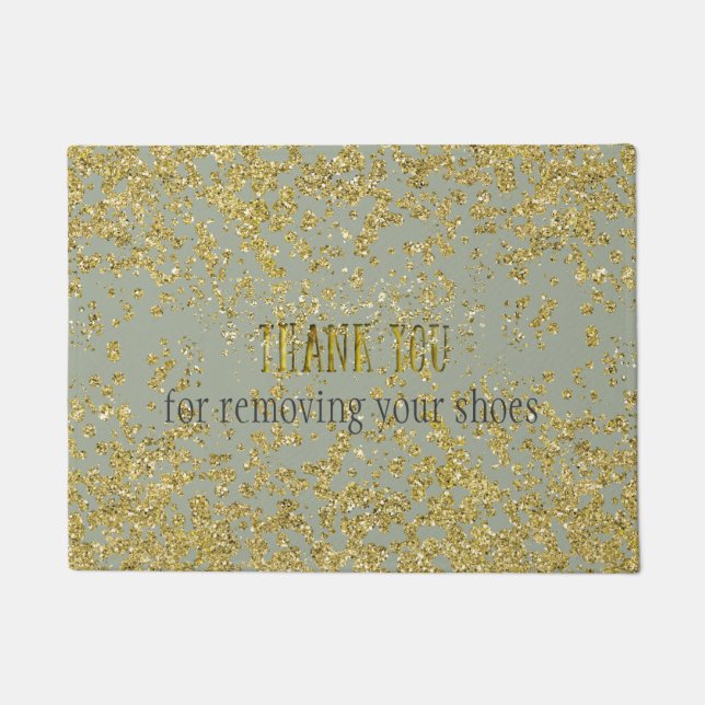 Bedankt voor het verwijderen van je schoenenmat deurmat (Voorkant)