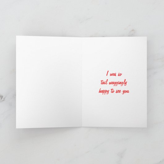 Bedankt voor het verzorgen van de hondenkaarten aa (Binnen)