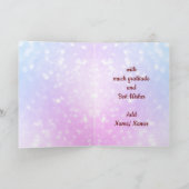 Bedankt voor het verzorgen van mijn oma kaart (Binnen)