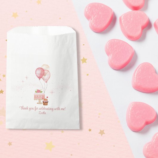 Bedankt voor het vieren bedankzakje