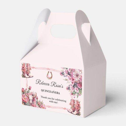 Bedankt voor het vieren met mij! bedankdoosjes (Voorkant Zijde)