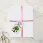 Bedankt voor het Vieren met Ons - Bij Geschenklabe Cadeaulabel (Met Touw)
